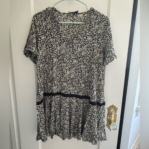 Sandro Printed Dress